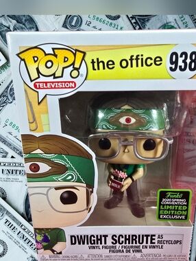 Funko Pop! Vinyl: Dwight Schrute as Recyclops # 938 (Nib) With Pop Protector